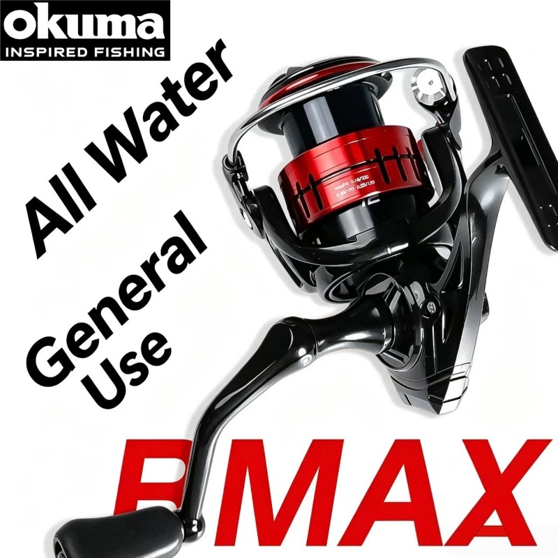 Spincast Reel - Mulinello da Pesca Spinning Okuma BMA,