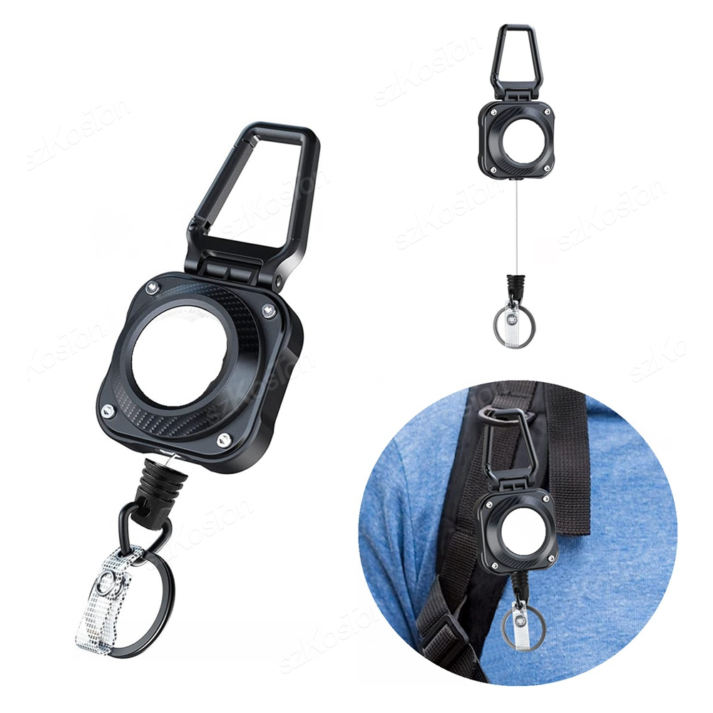 Reel Cover - Portachiavi retrattile per Apple Air Tag