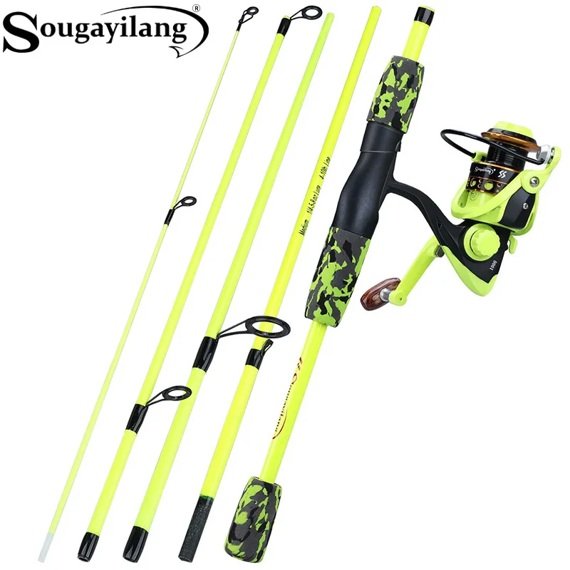 Conventional Reel - Sougayilang Set Canna da Pesca Portatile