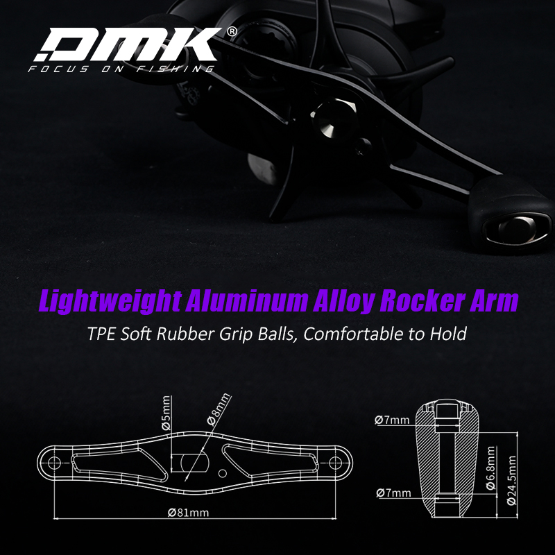 Mulinello da baitcasting DMK S - Spincast Reel recensione e prezzo