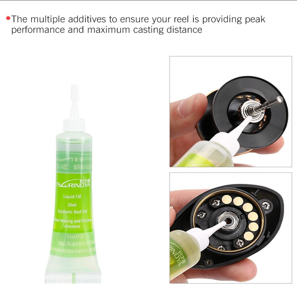 1 set di grasso per mulinelli  - Reel Lubricant recensione e prezzo