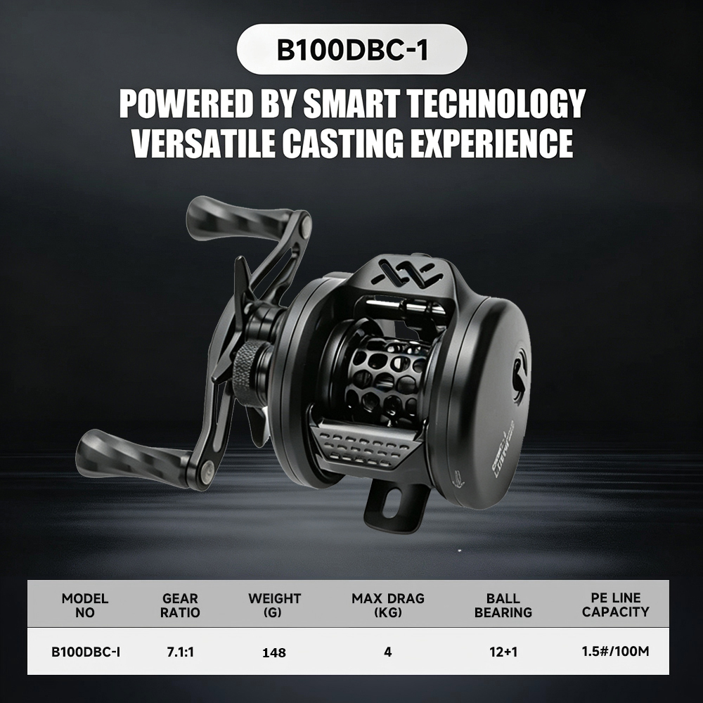 Mulinello da baitcasting Loong - Spincast Reel recensione e prezzo