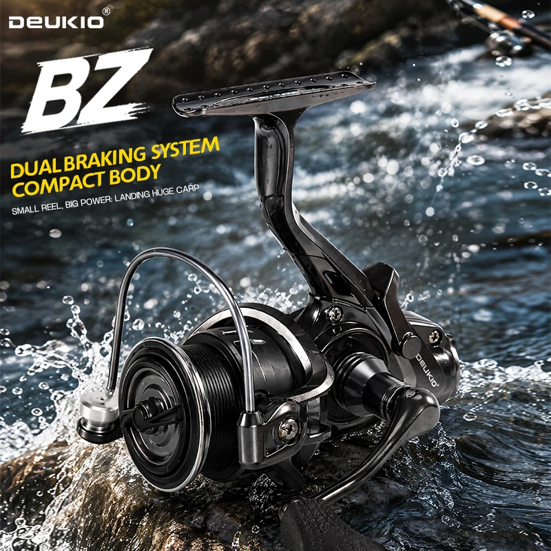 DEUKIO Mulinello da Pesca Spin - Trolling Reel recensione e prezzo
